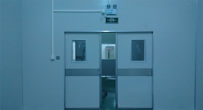 中山三乡大丰工业园指纹门禁自动门工程